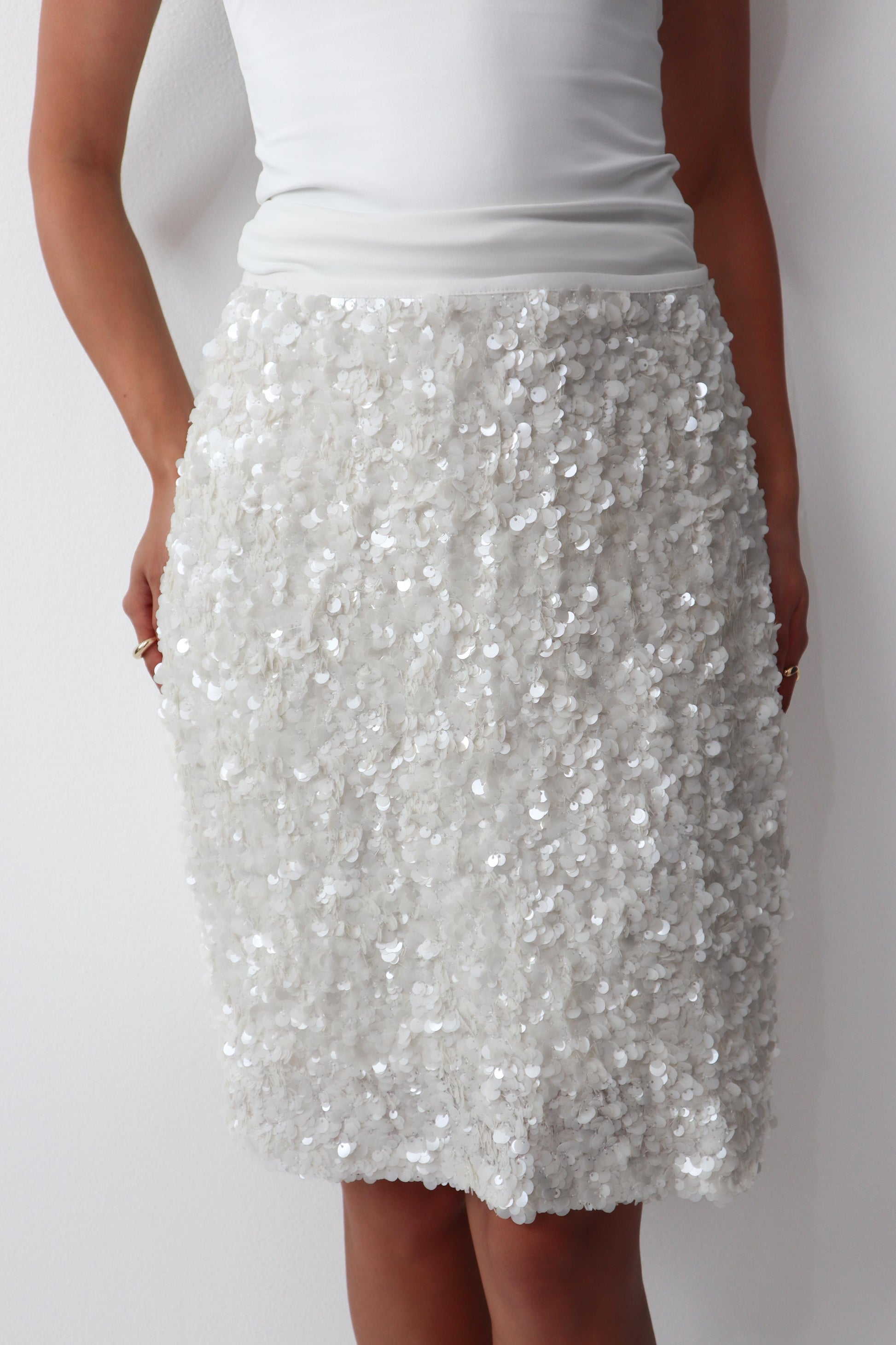 PEARL DUST SKIRT